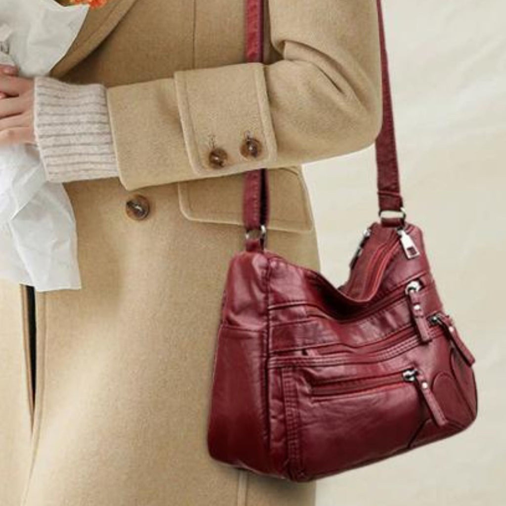 Bolsa Transversal Feminina em Couro - Stephan Ferrera