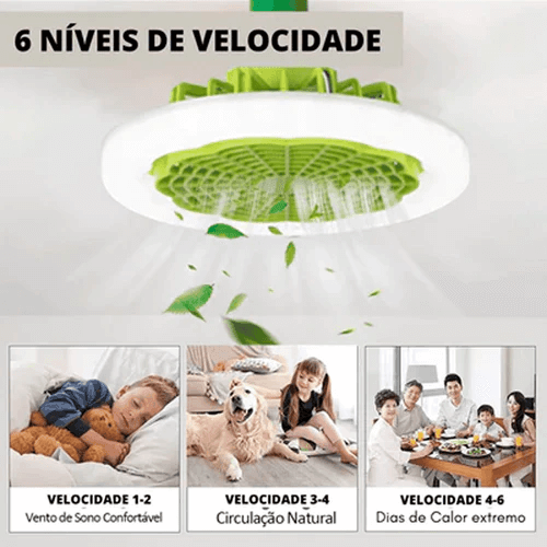 Ventilador de Teto Inteligente