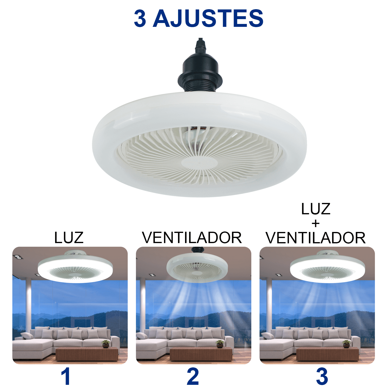 Ventilador de Teto Inteligente
