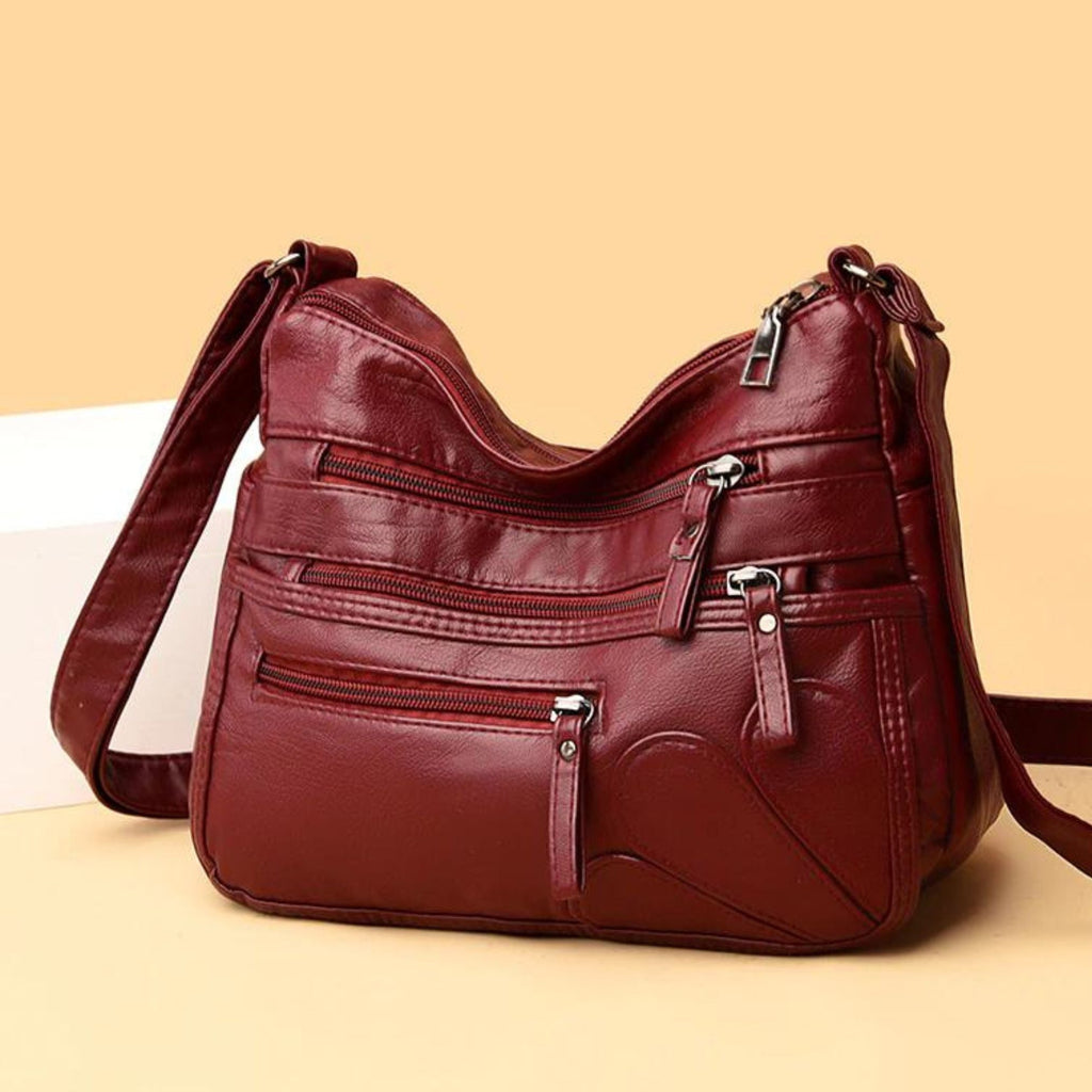 Bolsa Transversal Feminina em Couro - Stephan Ferrera