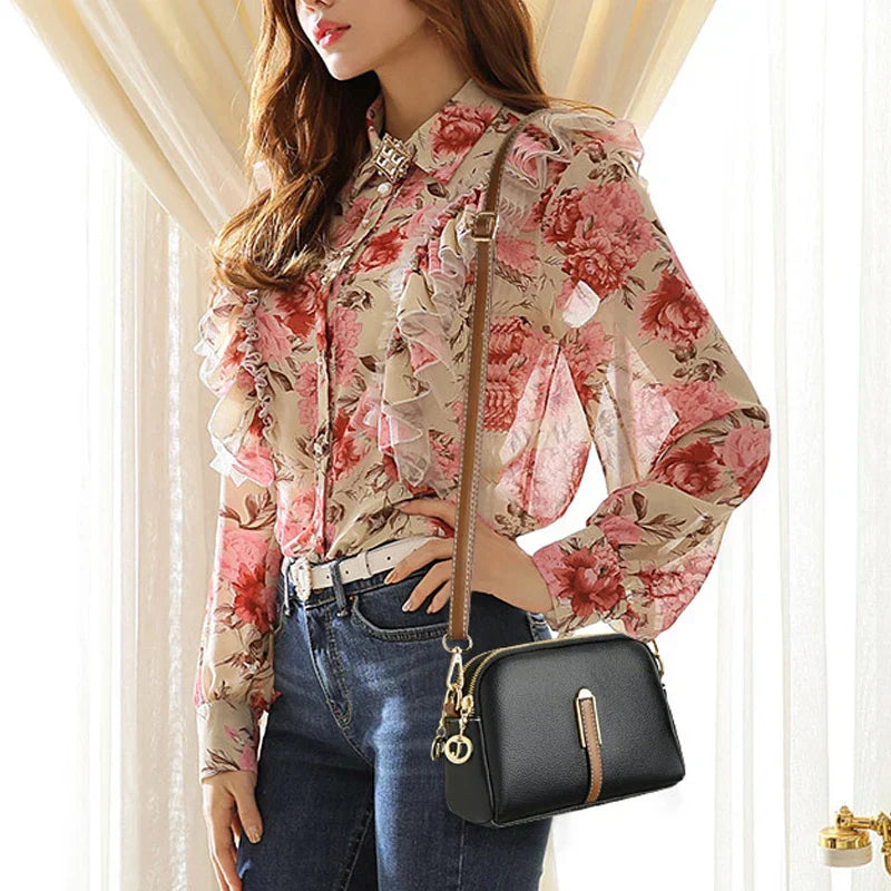 Bolsa Feminina Transversal em Couro Nobre - LovyLife