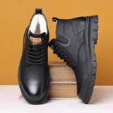 Bota Masculina de Inverno em Couro Nobre - Luiz Armen