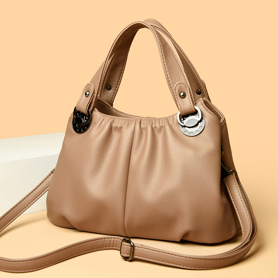 Bolsa Couro de Mão - Fashion