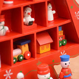 Árvore de Natal de Madeira Decorações de Mesa