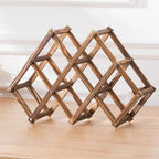 Adega Porta Vinho Portátil Madeira