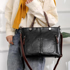 Bolsa Feminina de Couro Vintage