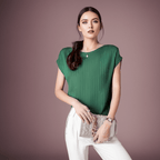 Blusinhas Liana em Malha Viscoelástica - Compre 1 Leve 2