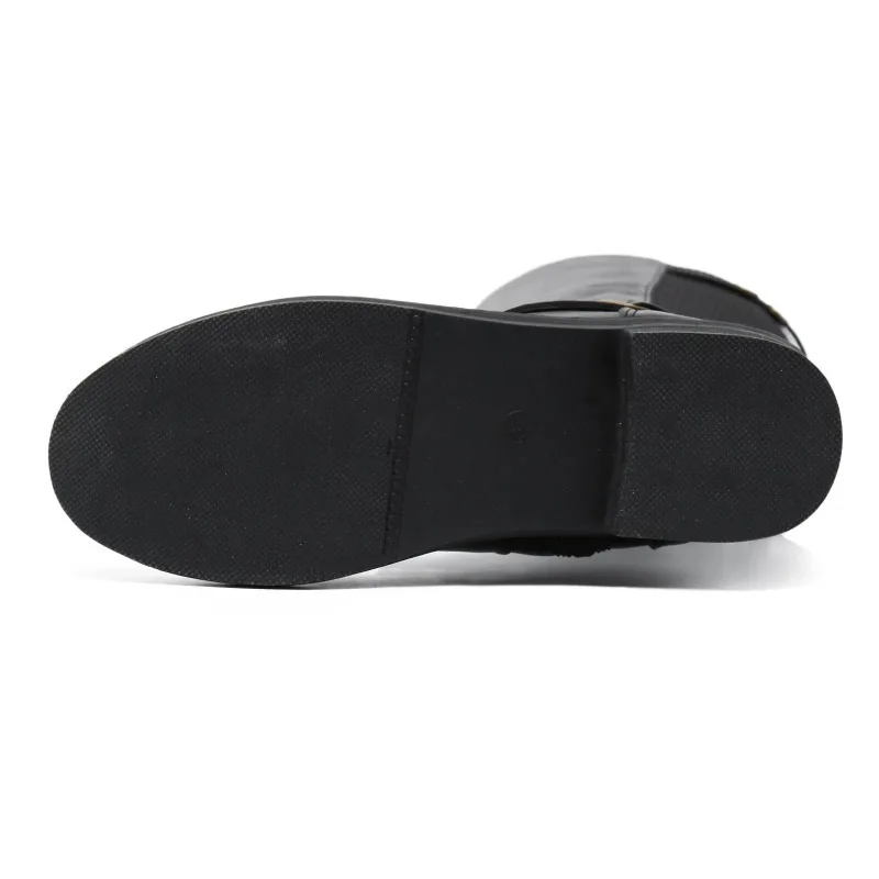 Bota Cano Longo Feminina em Couro - Vivian Fernandez